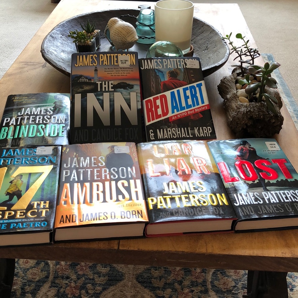 ‼️sold-James Patterson books‼️